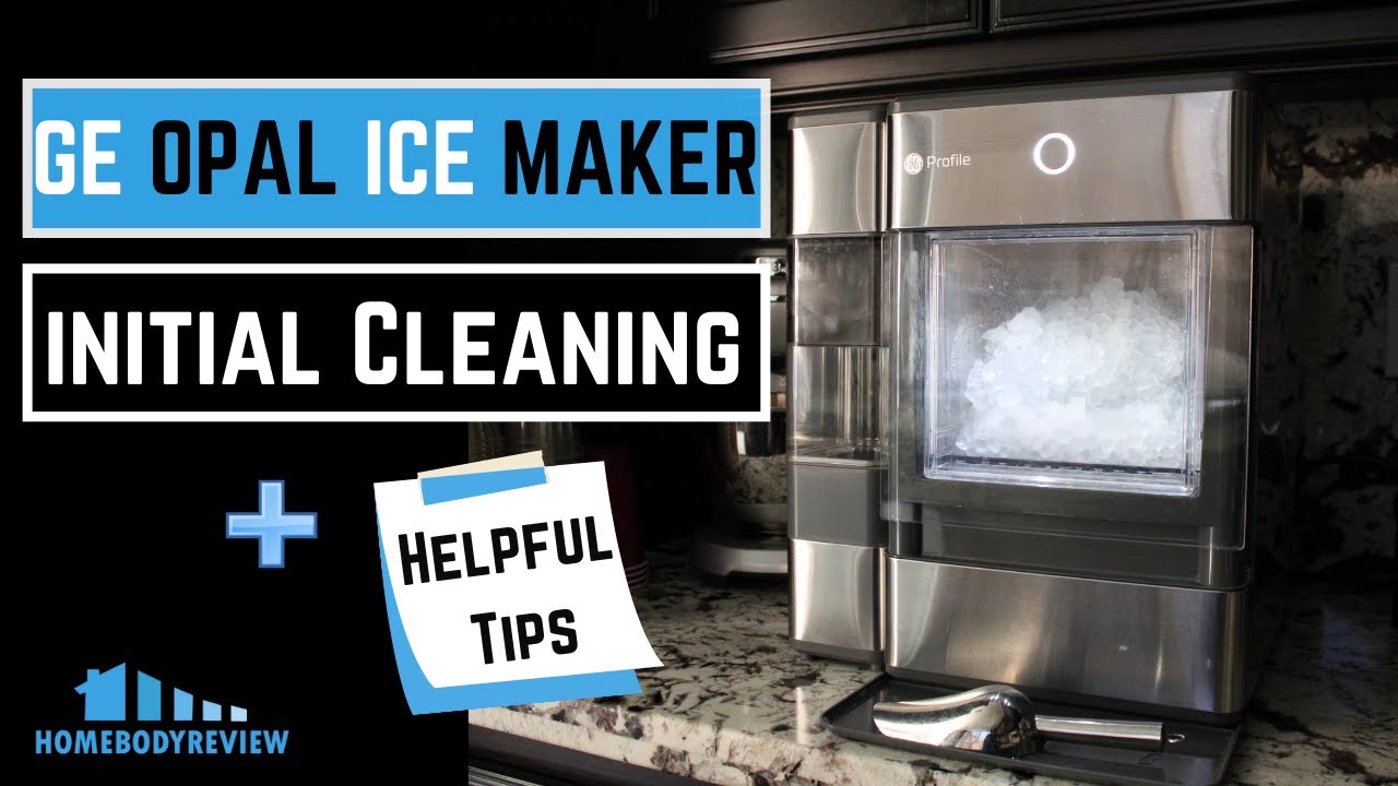 GE PROFILE ICE MAKER  STEP-BY-STEP CLEANING GUIDE 